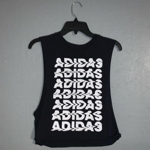 adidas cute black tank